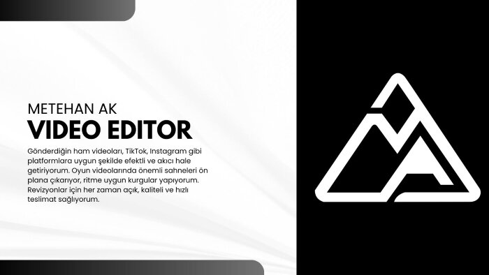 efektli, akıcı ve göz alıcı editler yapabilirim