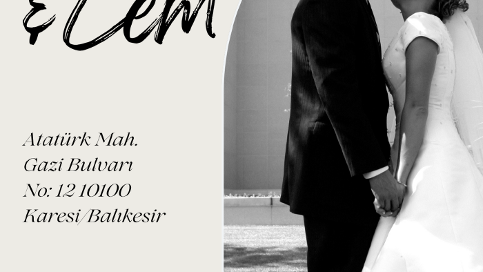 kişisel ve kurumsal etkinlikler için özel davetiye yaparım