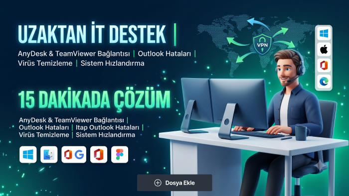 bilgisayarınızın tüm teknik sorunlarını çözerim
