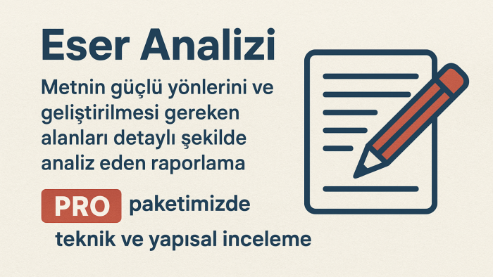profesyonel metin incelemesi yaparım