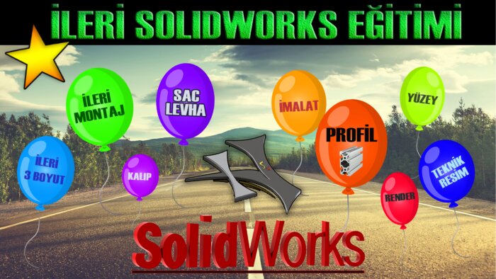 profesyonel olarak ileri seviye solidworks eğitimi veririm
