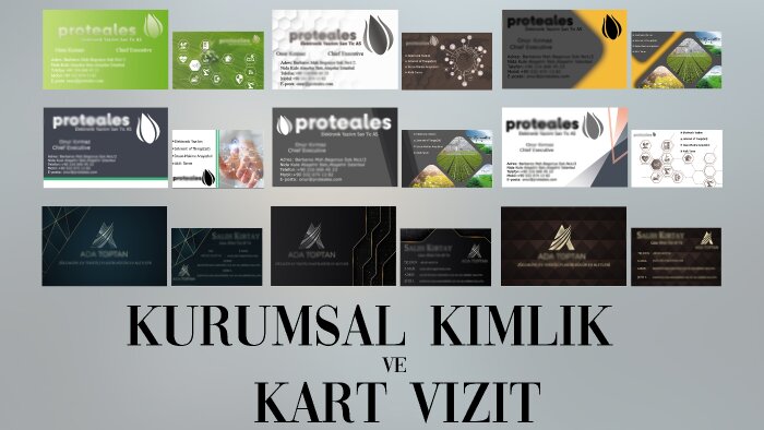 kurumsal kimlik ve kartvizit tasarımı yaparım