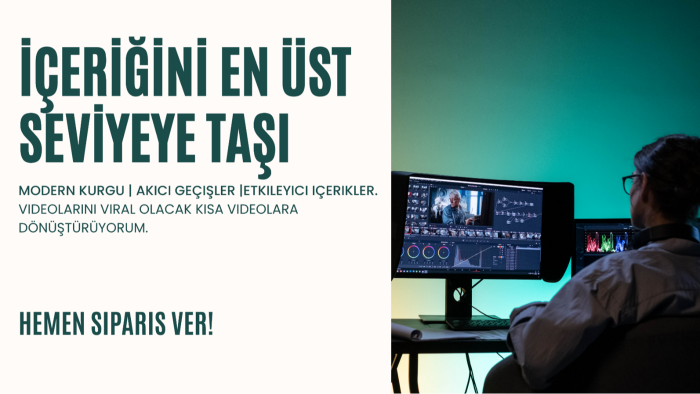 kısa sosyal medya içerikleri düzenliyorum