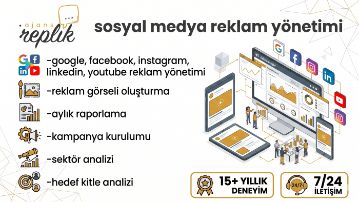 google, facebook instagram, linkedin reklam yönetimi yaparım