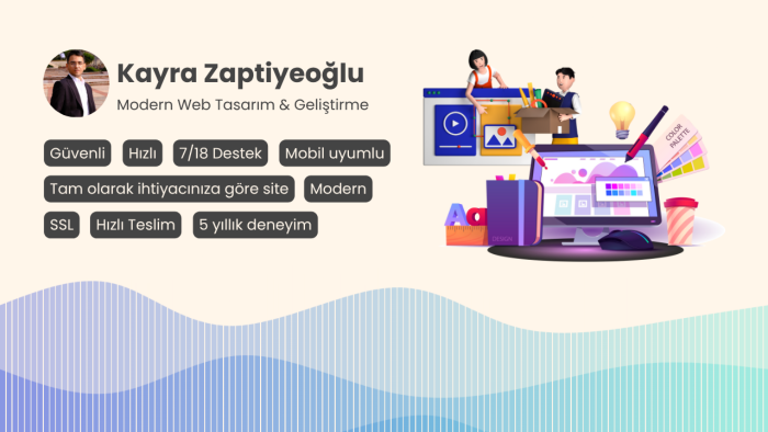 ihtiyacınıza özel websitesi tasarlayıp geliştirebilirim