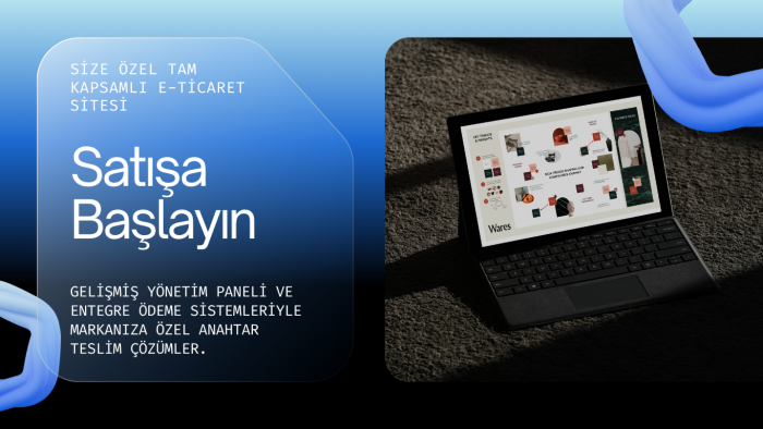 sizin için profesyonel e-ticaret sitesi hazırlayabilirim