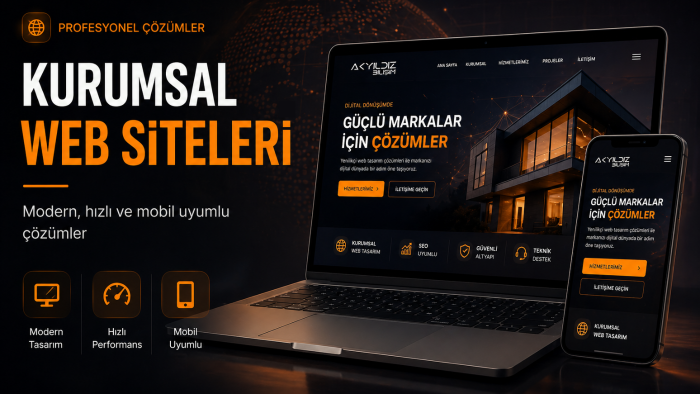 kurumsal web sitesi tasarımı yapıyorum