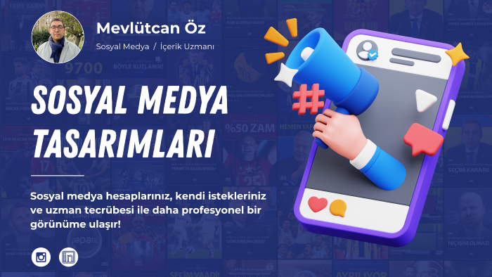 sosyal medyada yaratıcı ve profesyonel postlar tasarlıyorum