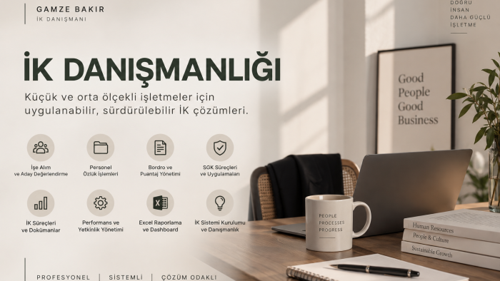 İK süreçlerinizi profesyonelce yönetirim