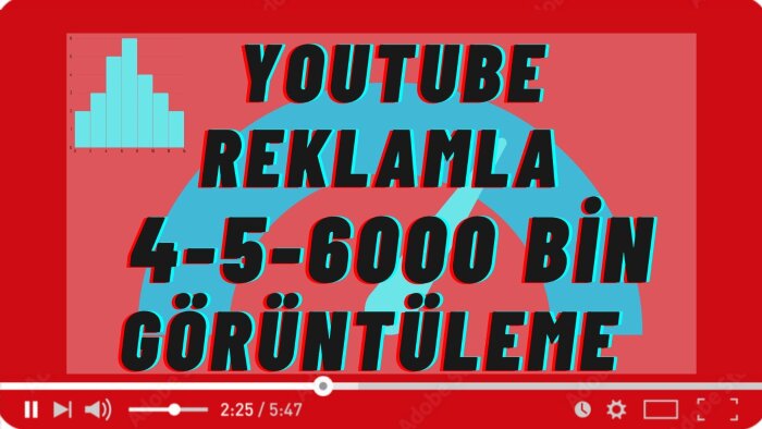 reklamla youtube video izlenme arttırırım
