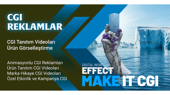 profesyonel CGI reklamları yapabilirim