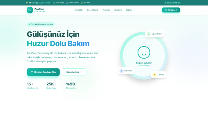  işletmenize özel statik kurumsal web sitesi hazırlarım