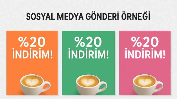 sosyal medya gönderisi hazırlarım