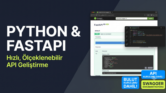FastAPI ile profesyonel API ve backend altyapısı kurabilirim