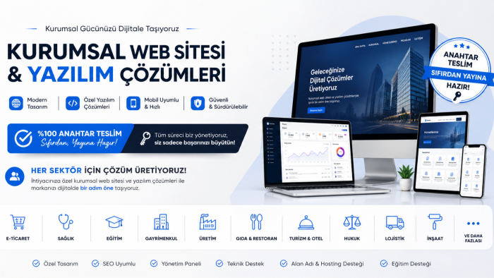 kurumsal web sitesi yapabilirim