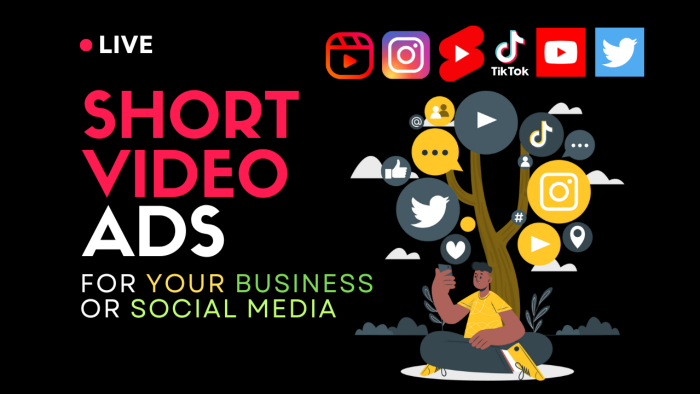sosyal medyanız için kısa video reklam hazırlayabilirim