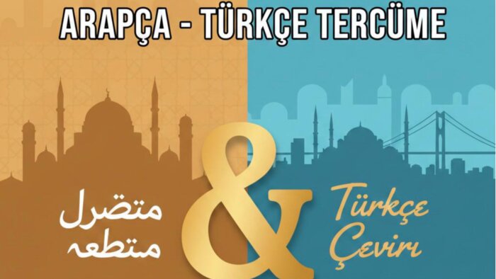 anadil seviyesinde Arapça tüm alanlarda çeviri yapabiliyorum