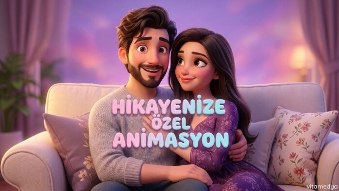 olarak tamamen size özel bir animasyon filmi hazırlarım