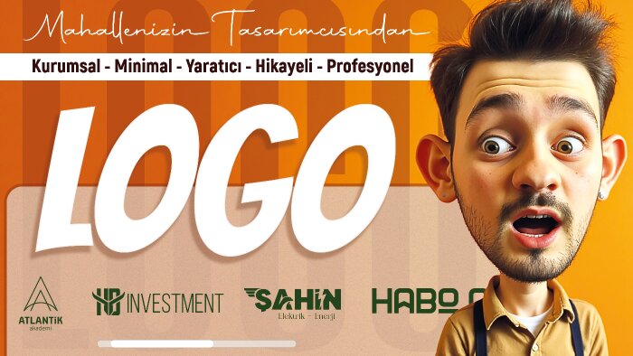 markanız için profesyonel ve yaratıcı logo tasarlarım