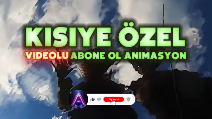  videolu youtube abone ol animasyonu yaparım