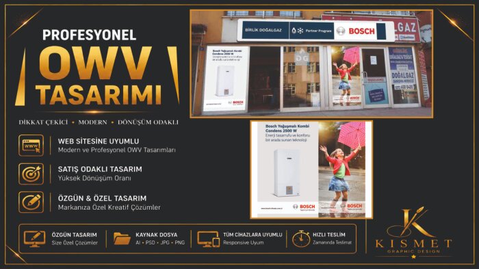 profesyonel ve dikkat çekici ovw tasarımları yaparım