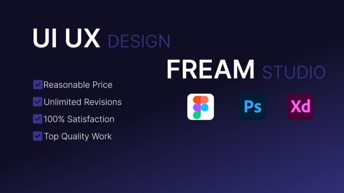 modern kullanıcı dostu ui/ux tasarımları yaparım