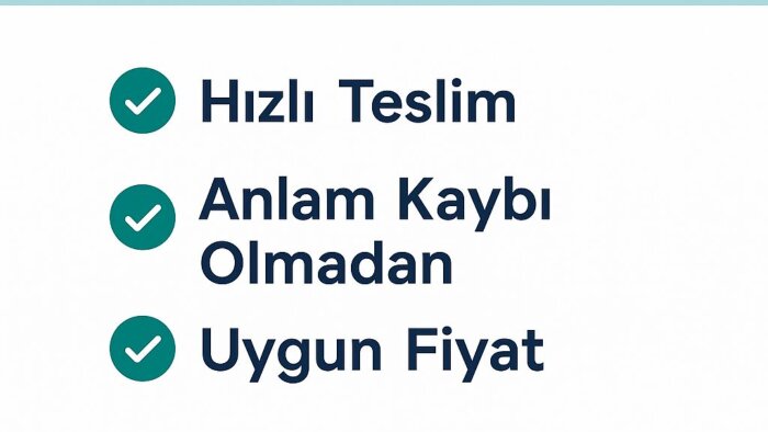 İngilizce-Türkçe  metinlerinizi profesyonelce çeviririm