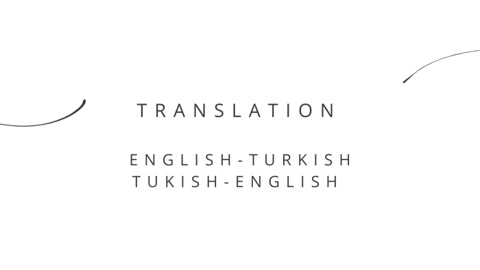 İngilizce çeviri yaparım