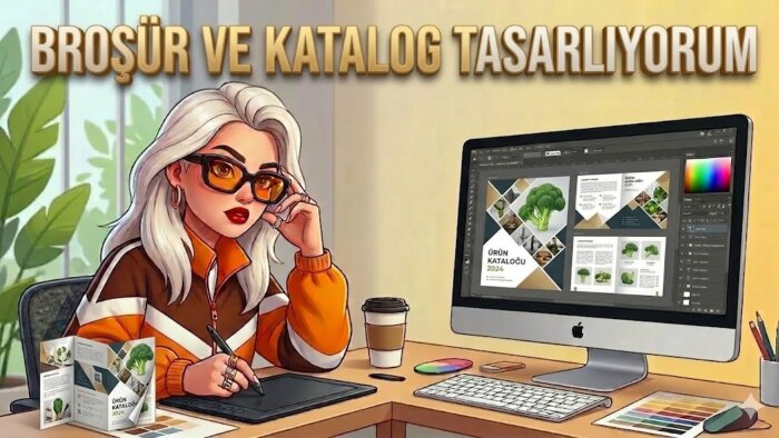 markanıza özel broşür ve katalog yaparım