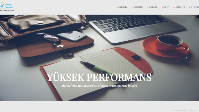 kurumsal web sitelerinizi anahtar teslim tasarlayabilirim