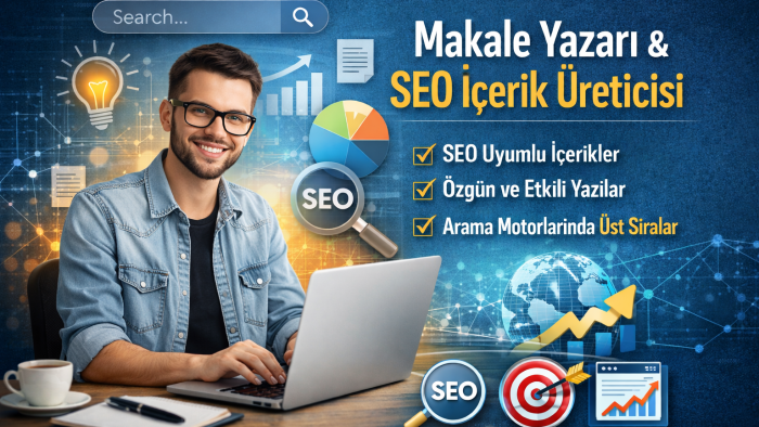 web siteniz için SEO uyumlu içerikler hazırlarım