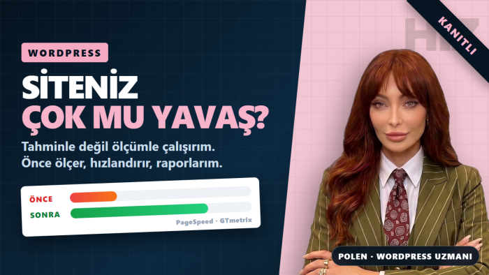 yavaş WordPress sitenizi hızlandırır, önce-sonra raporlarım