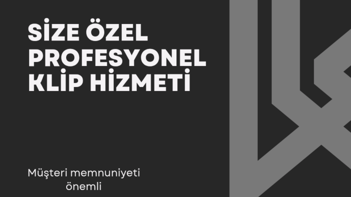 fotoğraf veya videolarınızla iç açıcı klipler hazırlarım