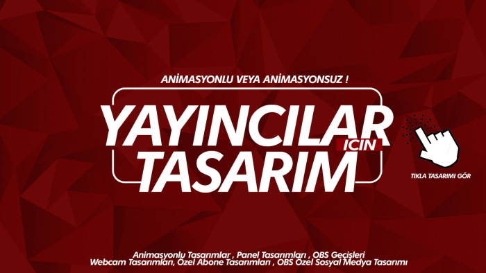 Twitch ve Kick kanalınız için tasarım yapıyorum