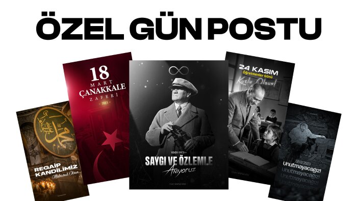 markanız için özel gün post/story görseli yapabilirim
