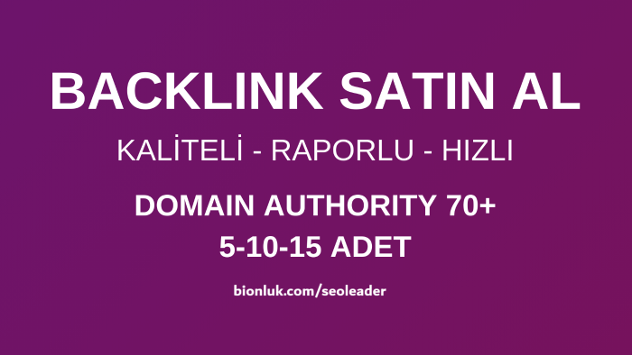 siteniz için hızlı ve güvenilir backlink hizmeti veriyorum