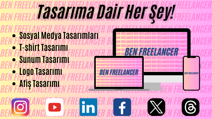 tasarıma dair aklınıza gelebilecek her şeyi tasarlıyorum