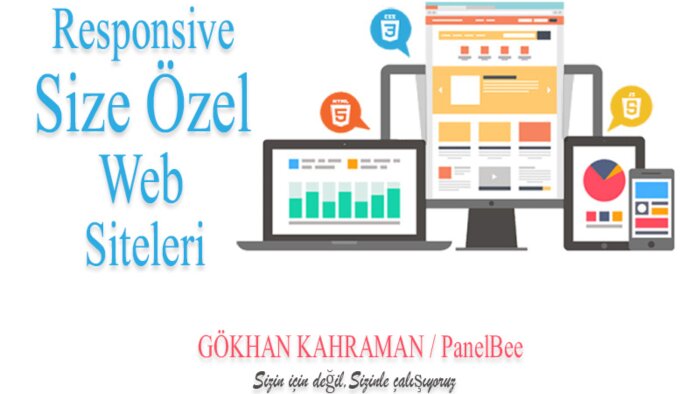 size özel responsive web siteleri yaparım
