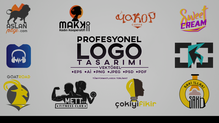 profesyonel kurumsal ve alternatifli logo tasarımı yaparım