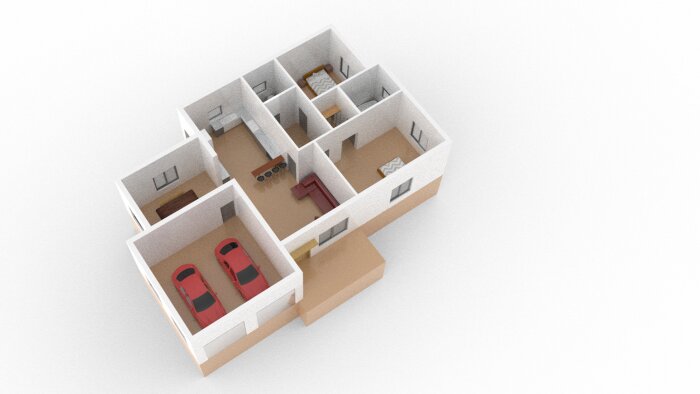 2D mekan planlarını 3D ye çevirip eşya yerleşimi yapabilirim