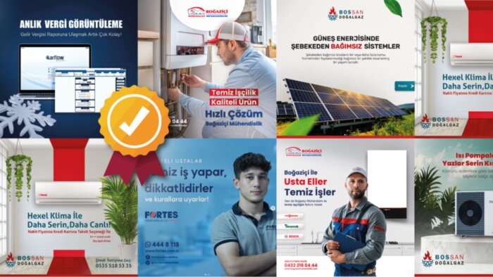 sosyal medya için reklam görselleri hazırlayabiliyorum