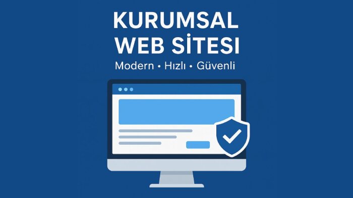 modern kurumsal web sitesi kurarım