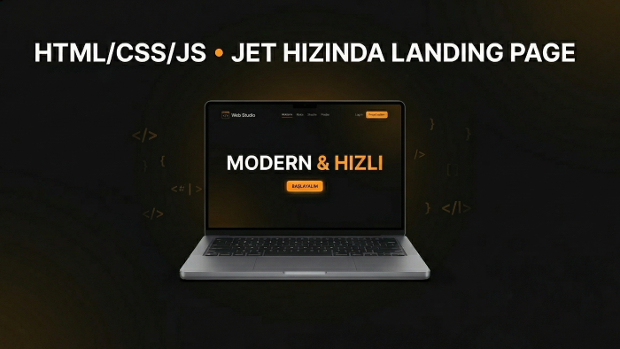 size özel html-css-js ile kodlanmış landing page hazırlarım