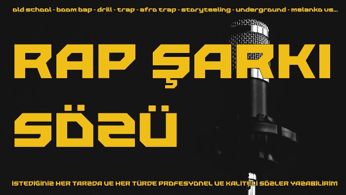 sizin için profesyonel düzeyde rap şarkı sözleri yazabilirim