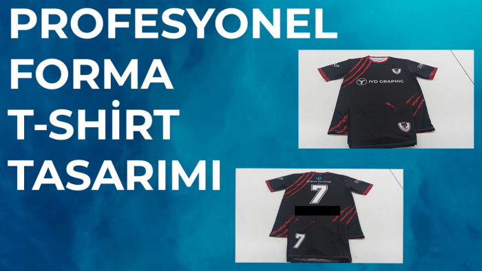 baskıya hazır forma ve t-shirt tasarlıyorum