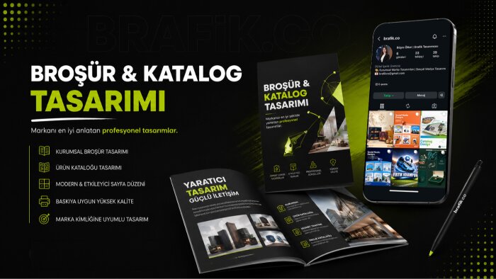markanızın hikayesini profesyonel tasarımlarla anlatabilirim
