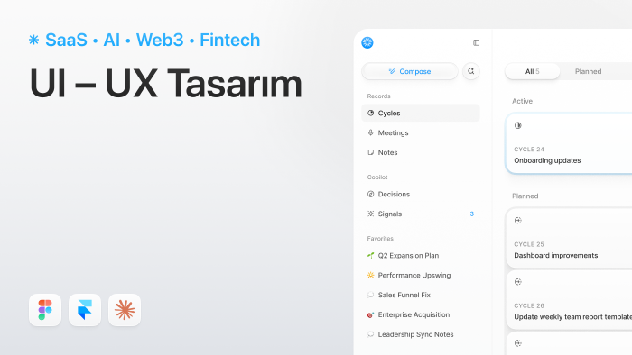 web ve mobil arayüz tasarımlarınızı yapabilirim