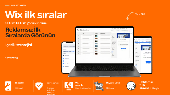 Wix seo reklamsız Google ilk sayfalarda çıkmasını sağlarım