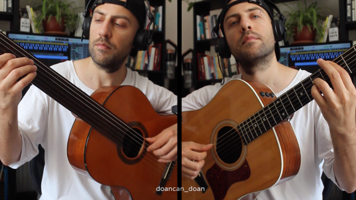 şarkına perdesiz gitar kaydedebilirim
