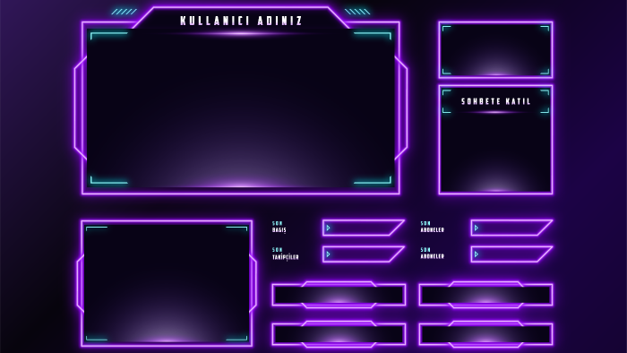 size twitch yayıncı tasarımları yapabilirim